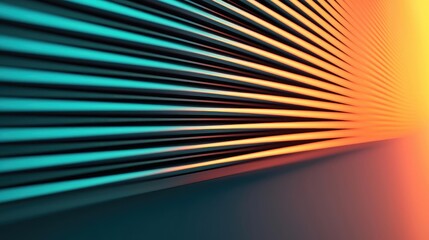 Poster - Brushed abstract background concept. Abstract lines in vibrant colors creating a visually striking background effect.