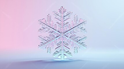 Poster - Snowflake abstract background idea. Delicate snowflake design showcasing winter beauty and intricate patterns.