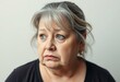 © iushakovsky - Overweight woman with a sad expression