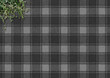© koro - チェック柄の布調の背景素材
