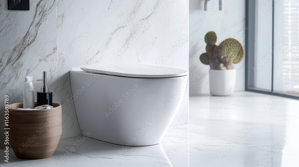 Vector 3d Realistic Opened White Ceramic Toilet Bowl with Lid in the ...