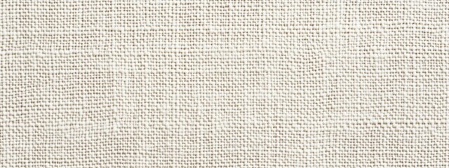 Aufkleber - Close-up of beige linen fabric texture.