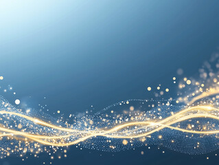 Poster - Abstract technology particles lines mesh background. Vector abstract graphic design banner pattern background web template