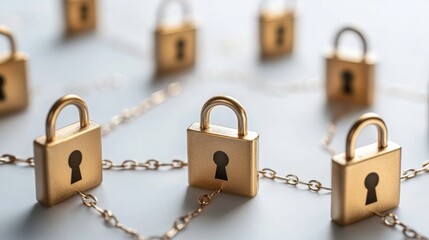 Poster - Layers of Prevention with Soft Light and Locks