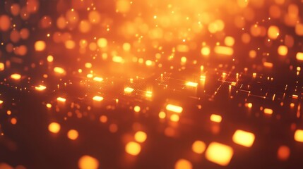 Poster - Modern Abstract Background with Bright Light Effects
