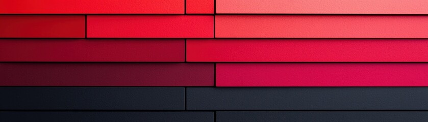 Poster - Abstract layered background showcasing various shades of red and black tones.