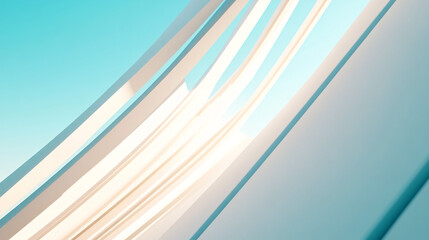Fototapete - A modern, minimalistic backdrop design featuring a smooth gradient white background, creating a sleek and professional atmosphere with subtle transitions of color.