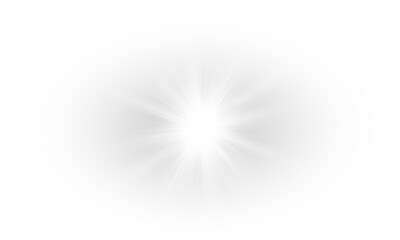 Wall Mural - png gold star light, sparkle. yellow light effect. shining light with yellow gold color. png spotlig