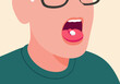 © Westend61 - Senior man showing pill on tongue