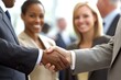 © Kevin - Business people shaking hands, Generative AI