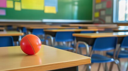 Poster - Engaging Classroom Activities in Bright Educational Setting