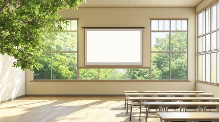 Poster - Engaging Technology in a Bright Classroom Setting