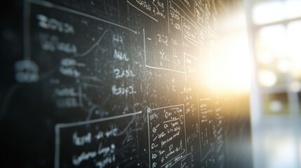 Poster - Interactive Study Room with Whiteboard and Bright Light