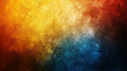 Aufkleber - Abstract gradient of warm and cool colors blending seamlessly.