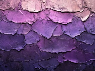 Poster - Abstract textured layers in shades of purple and pink, resembling paint or plaster.