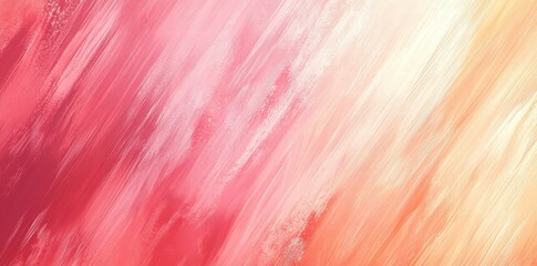 Aufkleber - Abstract gradient artwork featuring soft pink and orange hues, creating a soothing visual effect.