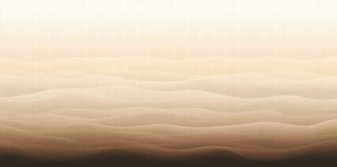 Poster - A soft gradient of earthy tones creates a serene, abstract landscape effect.