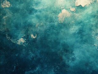 Aufkleber - An abstract representation of water with varying shades of blue and hints of white.