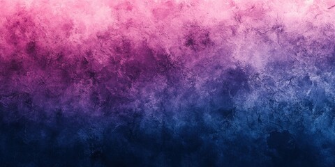 Poster - A colorful abstract gradient blending pink, purple, and blue hues.