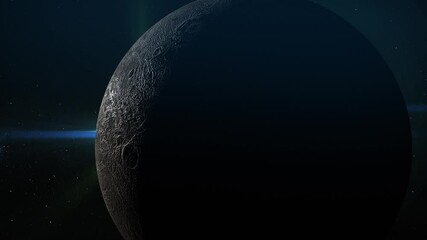 Wall Mural -  4K Ceres Planet in Deep Space