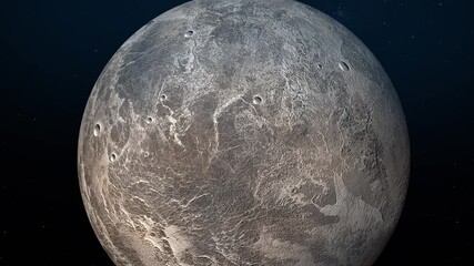 Wall Mural - 4K Ceres Planet with Epic Sun