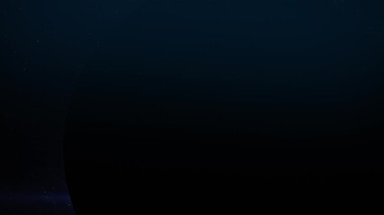 Wall Mural - 4K Mercury and Sun in Deep Space