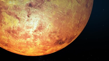 Wall Mural - 4K Venus and Sun