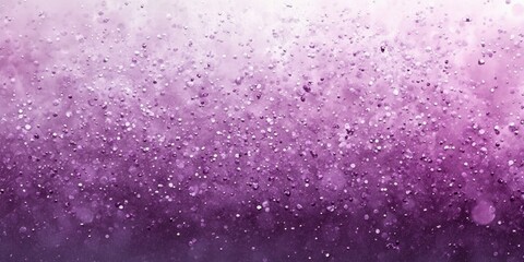 Poster - A soft gradient background with sparkling droplets in shades of purple.