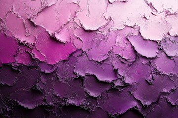 Poster - Abstract textured artwork featuring shades of pink and purple in a layered design.