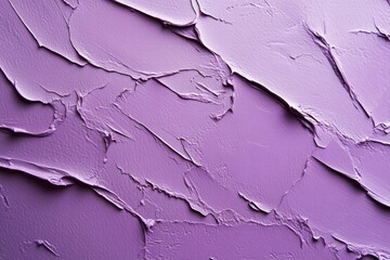 Poster - A textured surface of purple paint with a layered, abstract appearance.