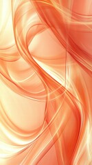 Poster - Abstract wavy patterns in warm tones create a dynamic and fluid visual effect.