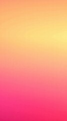 Poster - A smooth gradient transitioning from yellow to pink, creating a vibrant, warm background.