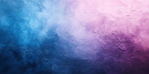 Poster - A textured gradient background blending blue and pink hues for design use.