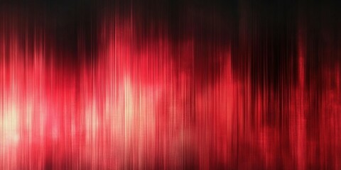 Poster - Abstract image featuring vibrant red and black vertical lines, evoking energy and movement.
