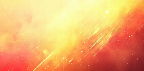 Poster - A vibrant abstract background featuring warm colors and dynamic light effects.