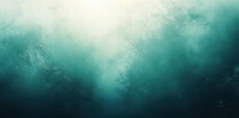 Poster - An abstract representation of ocean waves and mist, evoking tranquility and depth.