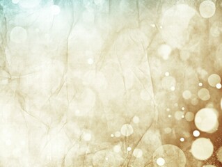 Poster - A textured background with soft bokeh lights in warm tones, ideal for design projects.