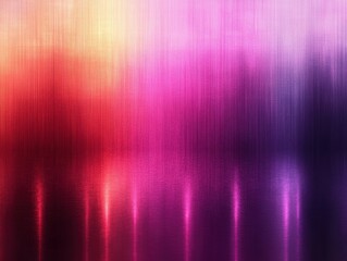 Poster - A vibrant abstract gradient with hues of pink, purple, and orange, evoking a sense of calm.