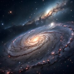 Wall Mural - space galaxy in space