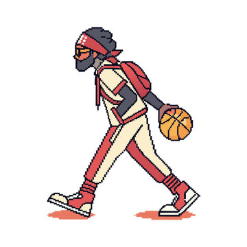 unique creative pixel art gaming character icon logo vector art deisign 