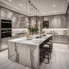 modern kitchen interior