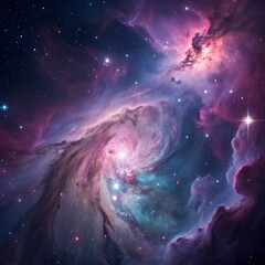 Wall Mural - space of space