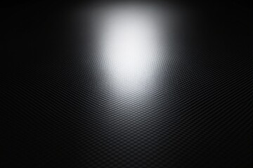 Poster - Abstract bright light gradient on textured dark background.