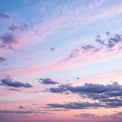 Wall Mural - sunset in the sky
