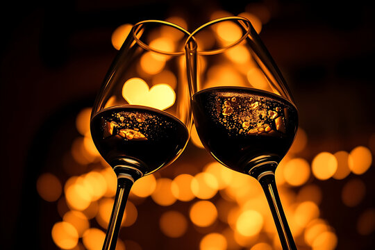 Happy valentine's day. with creative love composition of the hearts. Vector illustration
