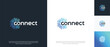 © Artmas - Technology connection logo design. Technology connection logo template. Technology logo symbol icon