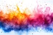 © Alla - Beautiful watercolor artwork featuring a vibrant rainbow of colors