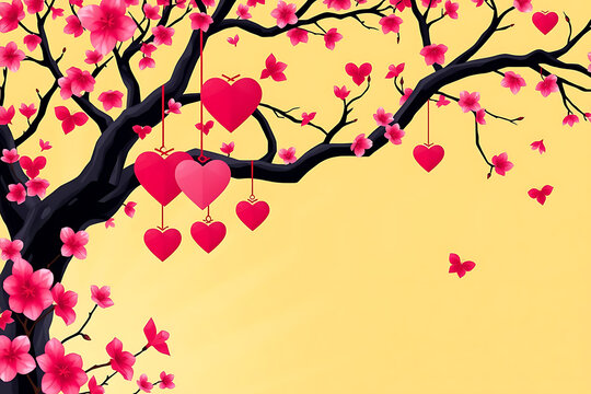 Happy Valentines Day greeting card. Calligraphic design for print cards, banner, poster Hand drawn text lettering for Valentines Day with hearts shape Vector illustration isolated on white background.
