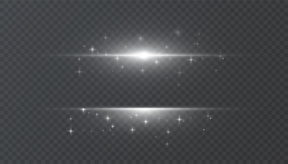 Poster - bright light effect with rays and highlights for vector illustration. adobe illustrator artwork