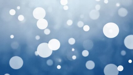 blue bokeh background